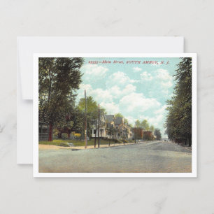 South Amboy NJ, Main Street 1910er Jahre Postkarte