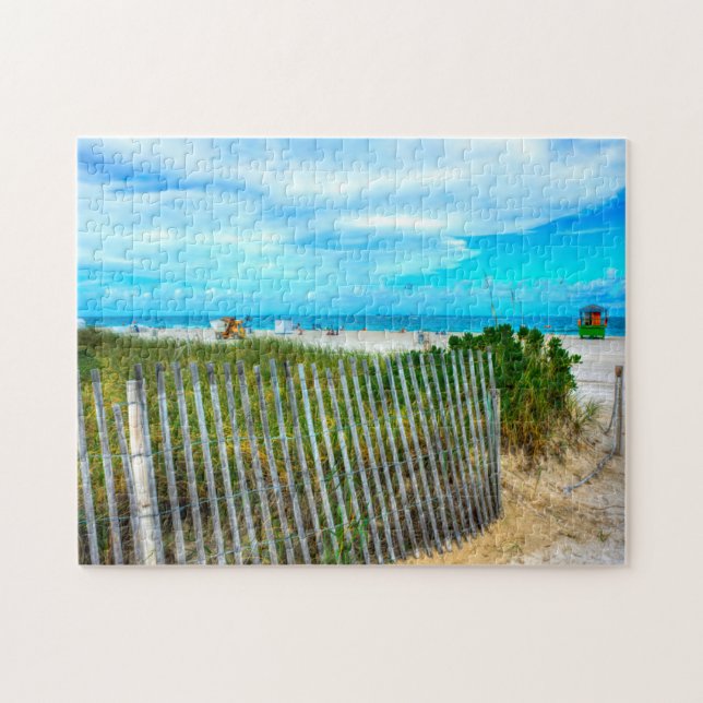 South Beach Florida. Puzzle (Horizontal)