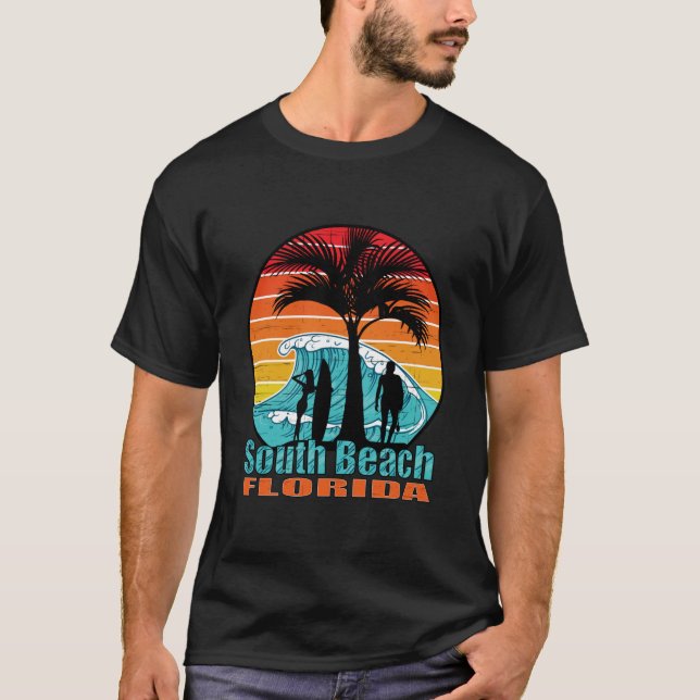 South Beach Florida T-Shirt (Vorderseite)