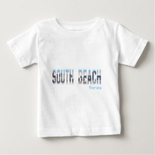 South Beach, Florida View Baby T-shirt