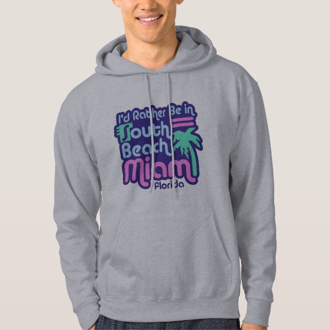 South Beach Miami Hoodie (Vorderseite)