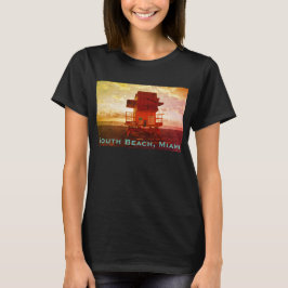 South Beach, Miami Lifeguard Tower (Surf Rescue) T-Shirt