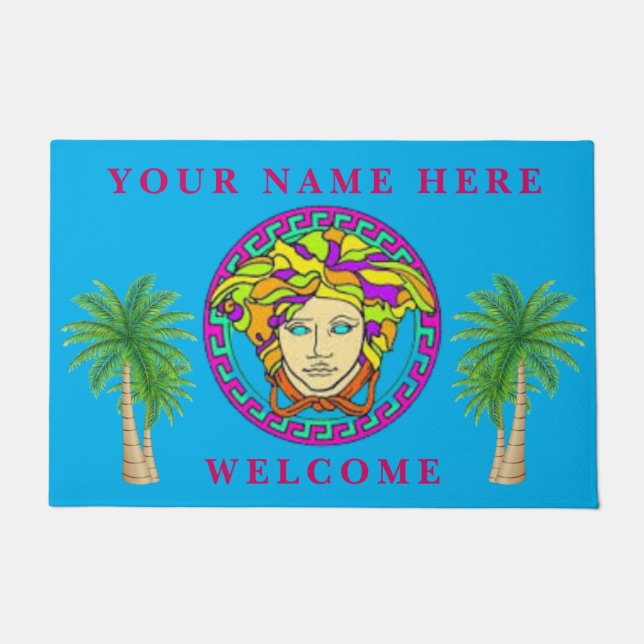 South Beach Miami Medusa Doormat Fußmatte (Vorderseite)