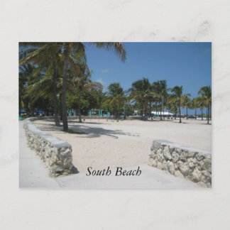 South Beach, Miami Postkarte