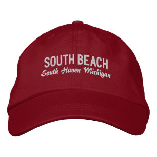 South Beach Michigan bestickte Baseballkappe