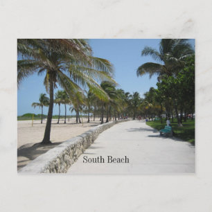 South Beach Post 1 Postkarte