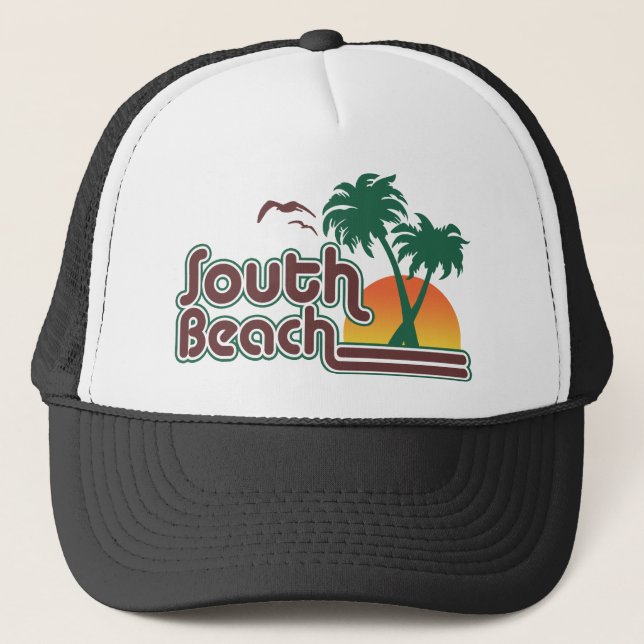 South Beach Truckerkappe (Vorderseite)