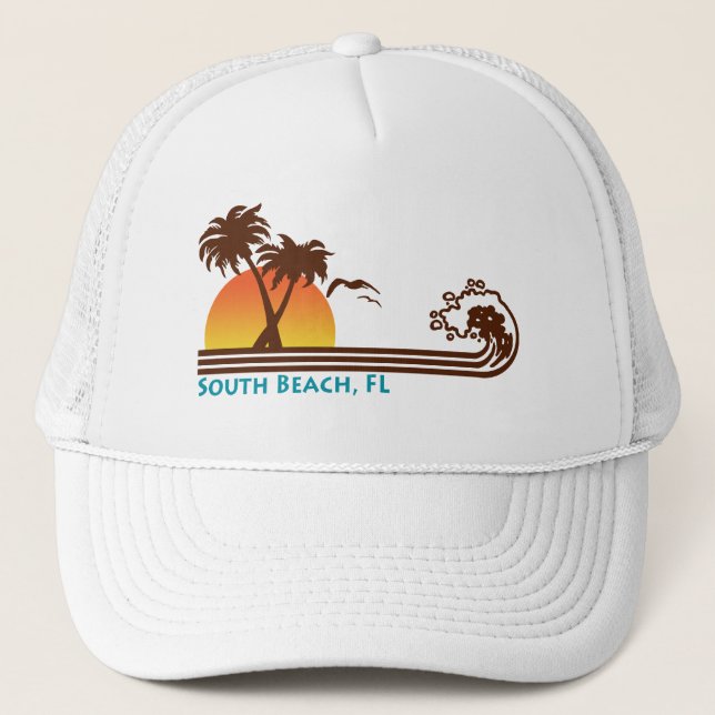 South Beach Truckerkappe (Vorderseite)