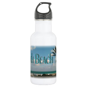 South Beach View Edelstahlflasche