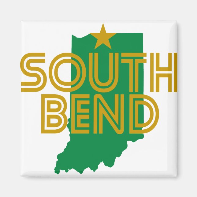 South Bend Indiana Magnet (Vorne)