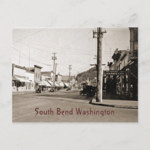 South Bend Washington um 1925 Postkarte