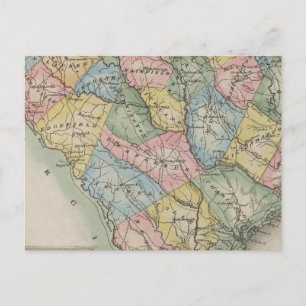 South Carolina 5 Postkarte