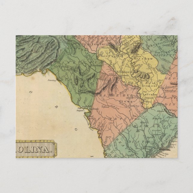 South Carolina 8 Postkarte (Vorderseite)