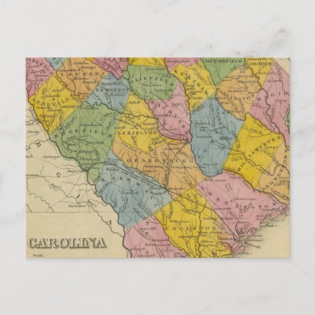 South Carolina 9 Postkarte (Vorderseite)