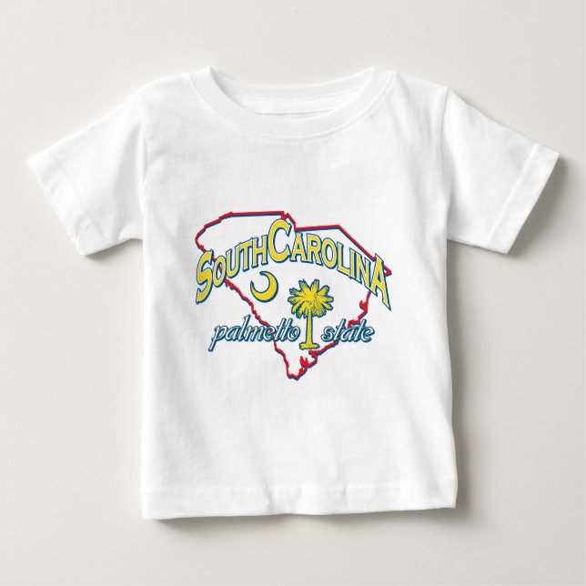 South Carolina Baby T-shirt (Vorderseite)