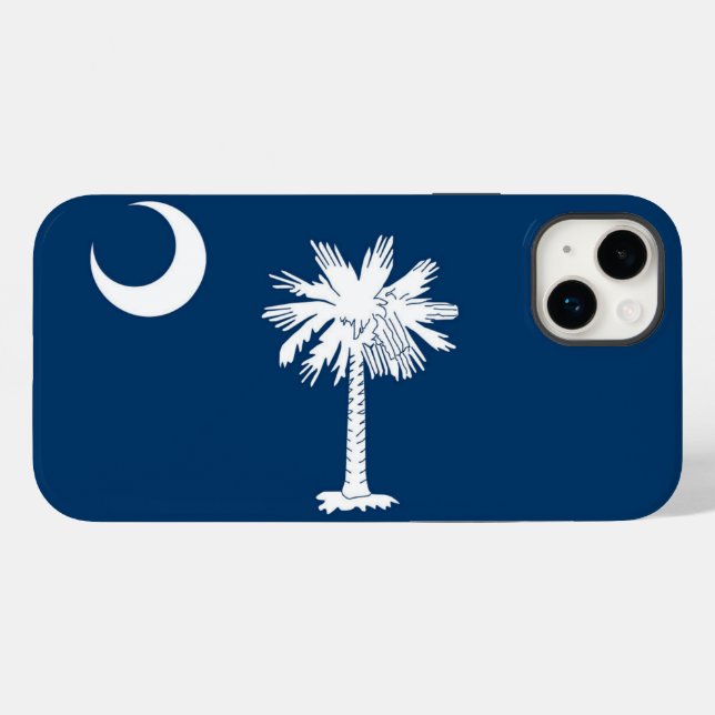South Carolina Case-Mate iPhone Hülle (Rückseite (Horizontal))