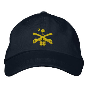 South Carolina Cavalry (bestickt) Bestickte Kappe