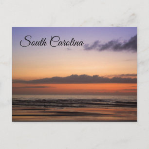 South Carolina Coastal Sunrise Postkarte