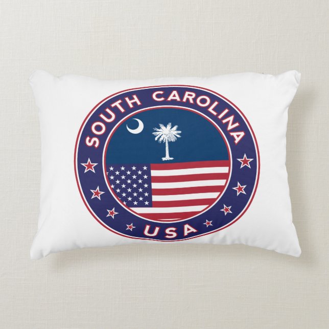 South Carolina Dekokissen (Vorderseite)