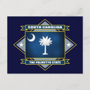 South Carolina Diamond Postkarte