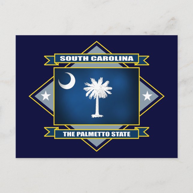 South Carolina Diamond Postkarte (Vorderseite)