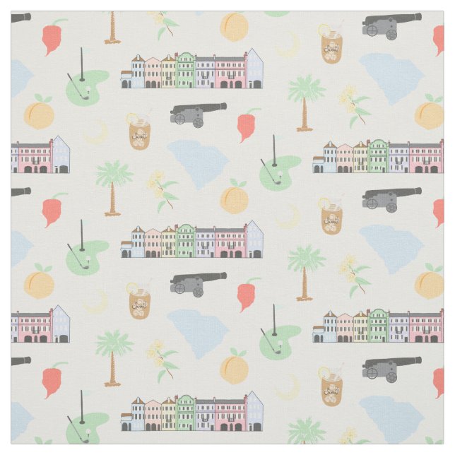 South Carolina Fabric Stoff (Muster)