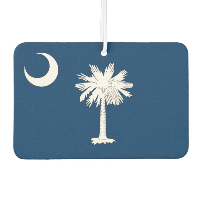 South Carolina Flag Autolufterfrischer (Vorderseite)