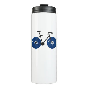 South Carolina Flag Bicycle Thermosbecher