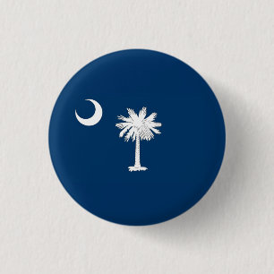 South Carolina Flag Button