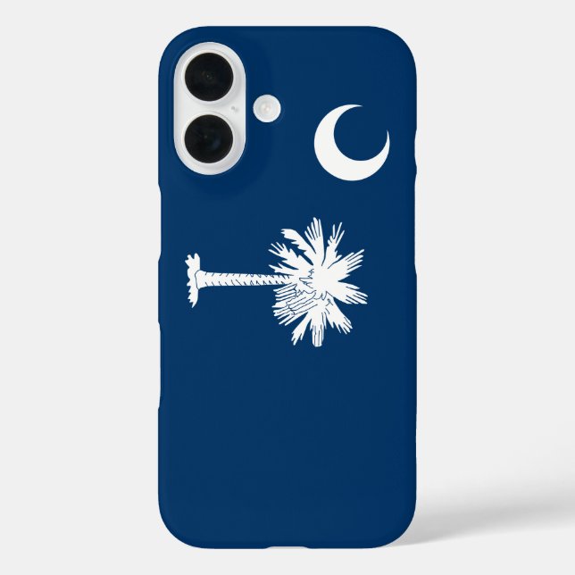 South Carolina Flag Case-Mate iPhone Hülle (Rückseite)