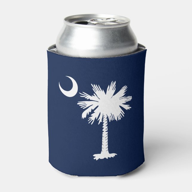 South Carolina Flag Dosenkühler (Kanne Vorderseite)