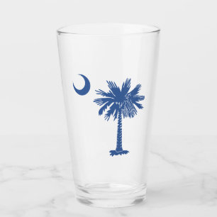 South Carolina Flag Glas
