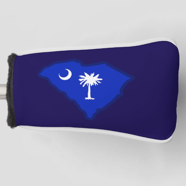 South Carolina Flag Golf Headcover (Vorderseite)