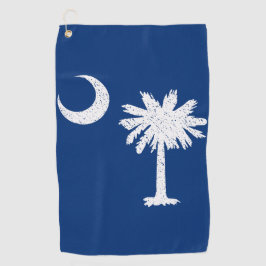 South Carolina Flag Golfhandtuch