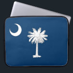 South Carolina Flag Laptopschutzhülle<br><div class="desc">South Carolina Flag</div>