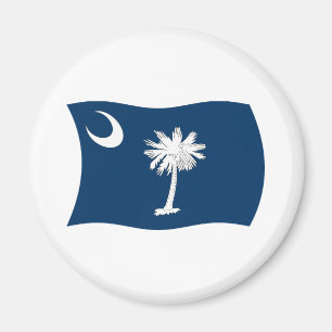 South Carolina Flag Magnet
