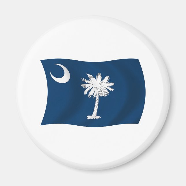 South Carolina Flag Magnet (Vorne)