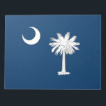 South Carolina Flag Notizblock<br><div class="desc">South Carolina Flag</div>