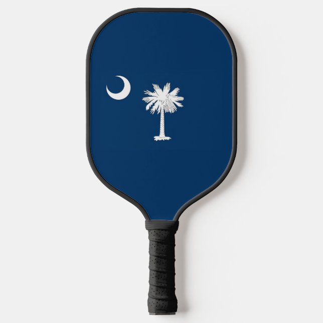 South Carolina Flag Pickleball Schläger (Vorderseite)
