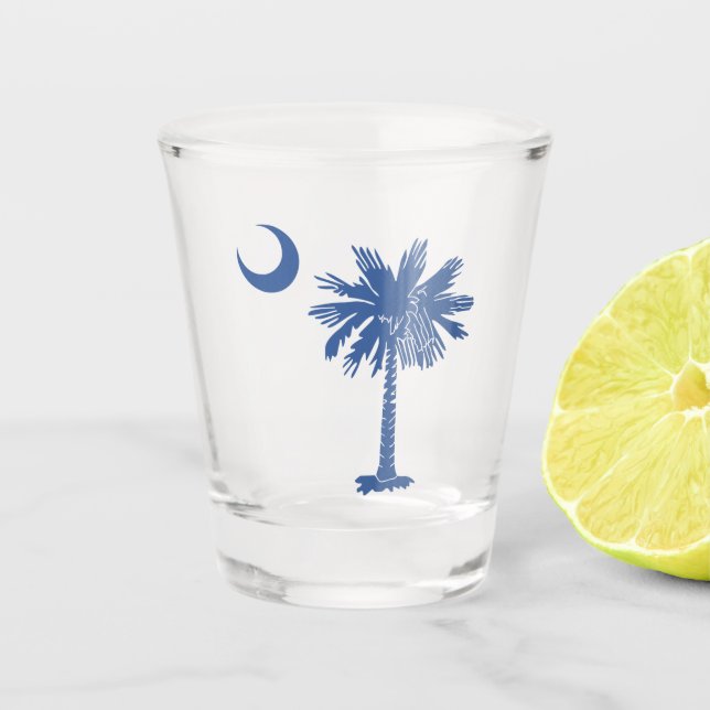 South Carolina Flag Schnapsglas (Vorderseite)