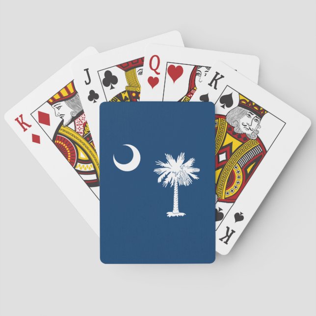 South Carolina Flag Spielkarten (Rückseite)