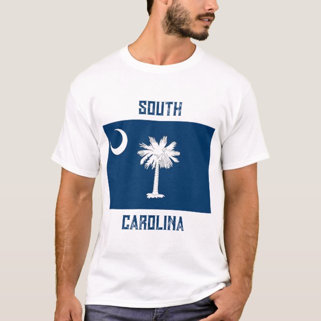South Carolina Flag T-Shirt (Vorderseite)