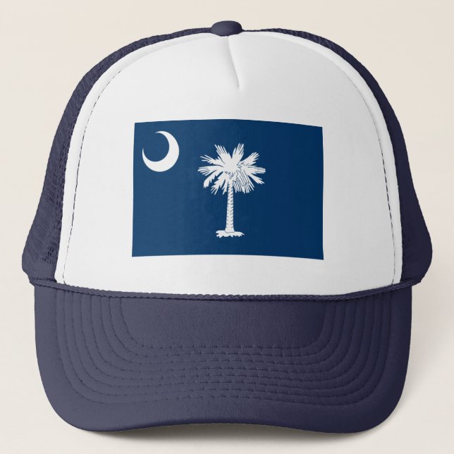 South Carolina Flag Truckerkappe (Vorderseite)