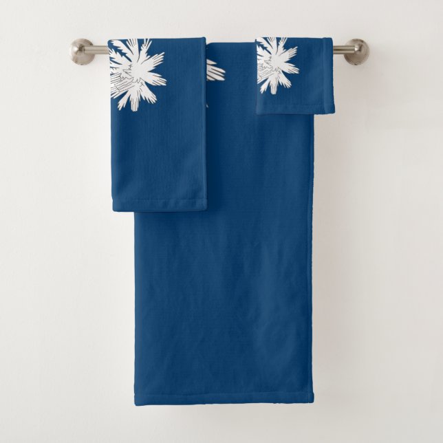 South Carolina-Flagge Badhandtuch Set (Insitu)