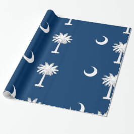 South Carolina-Flagge Geschenkpapier