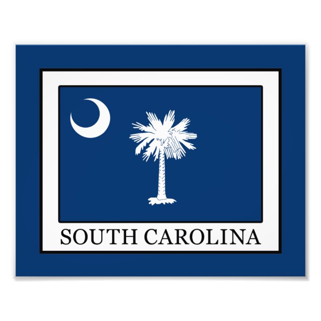 South Carolina Fotodruck (Vorne)