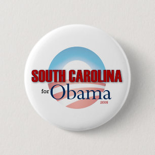 SOUTH CAROLINA für Obama Button