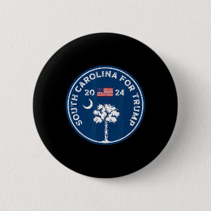 South Carolina für Trump Präsident Trump Palmetto  Button