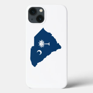 South Carolina in Blau und Weiß Case-Mate iPhone Hülle