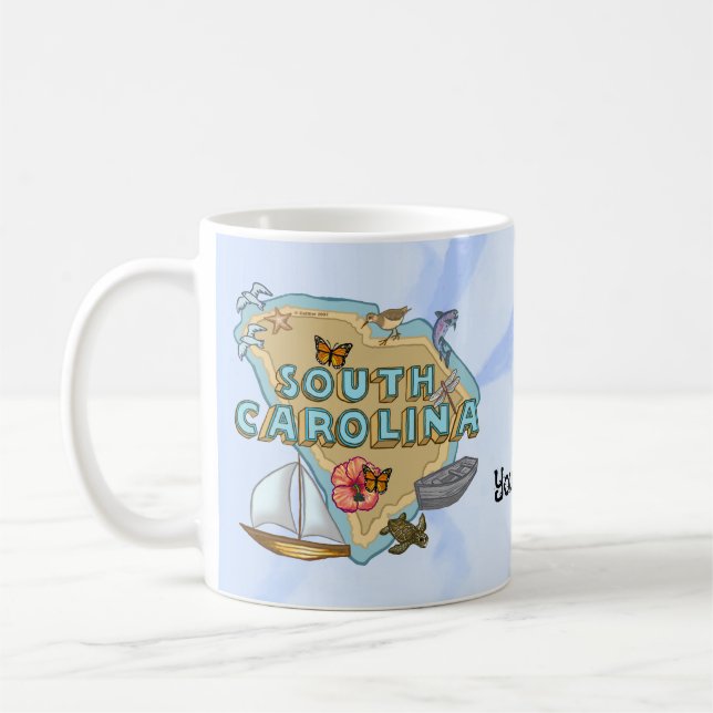 South Carolina Kaffeetasse (Links)